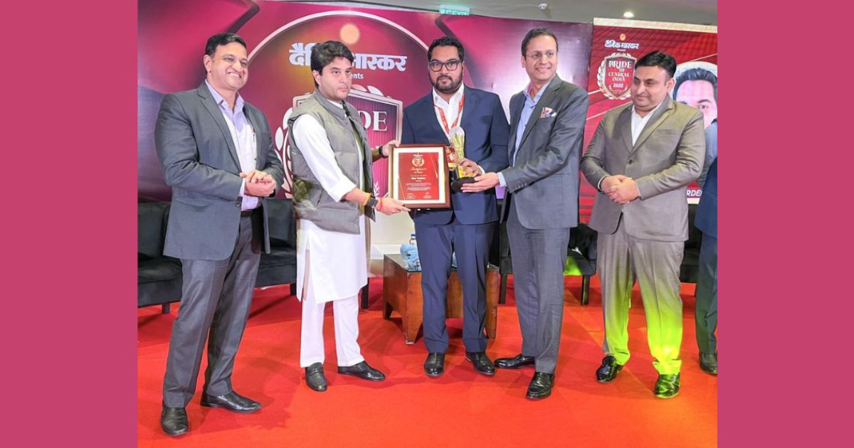 Farmkart founder Atul Patidar wins ‘Pride of Central India 2022’ award